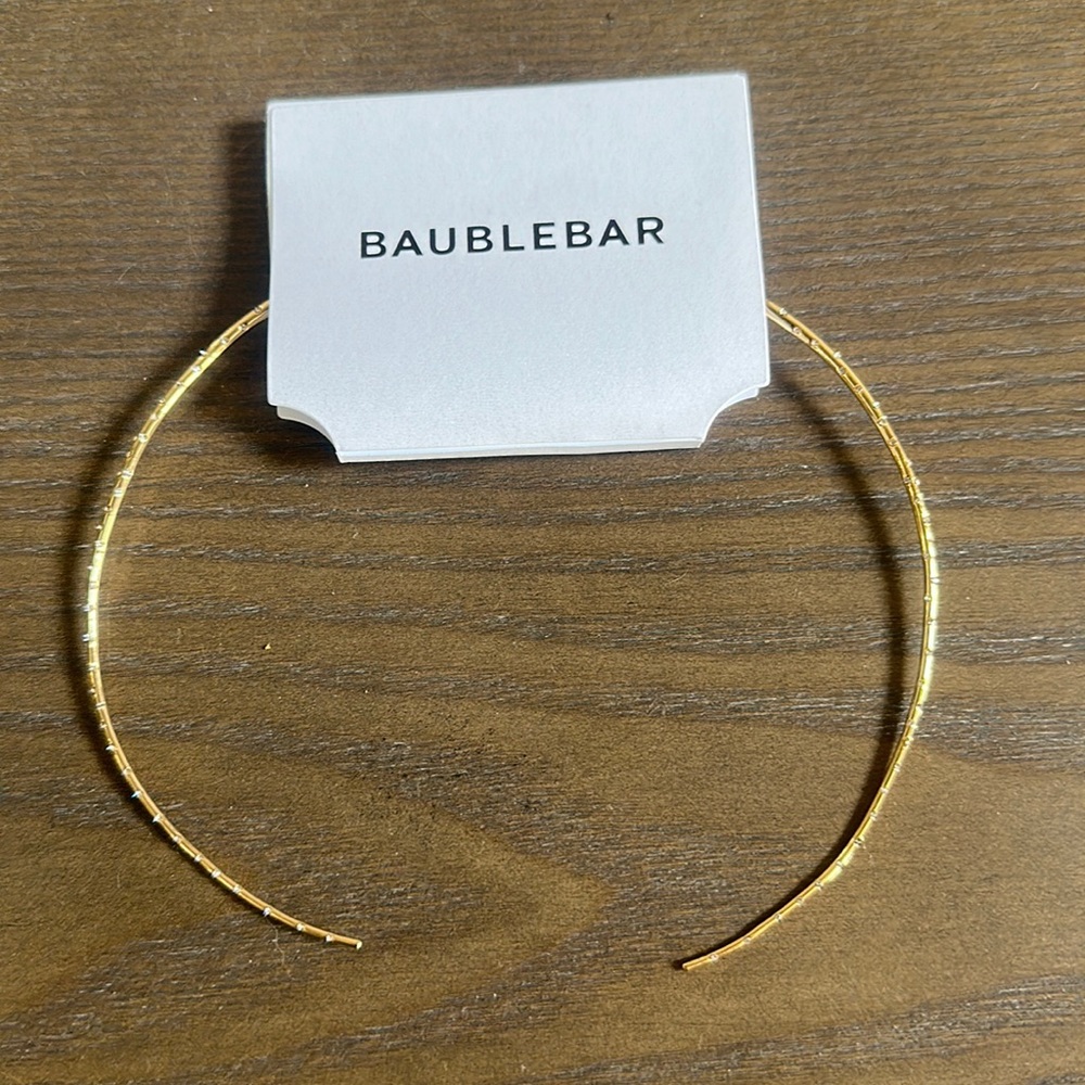 New bauble bar Nerissa necklace in gold